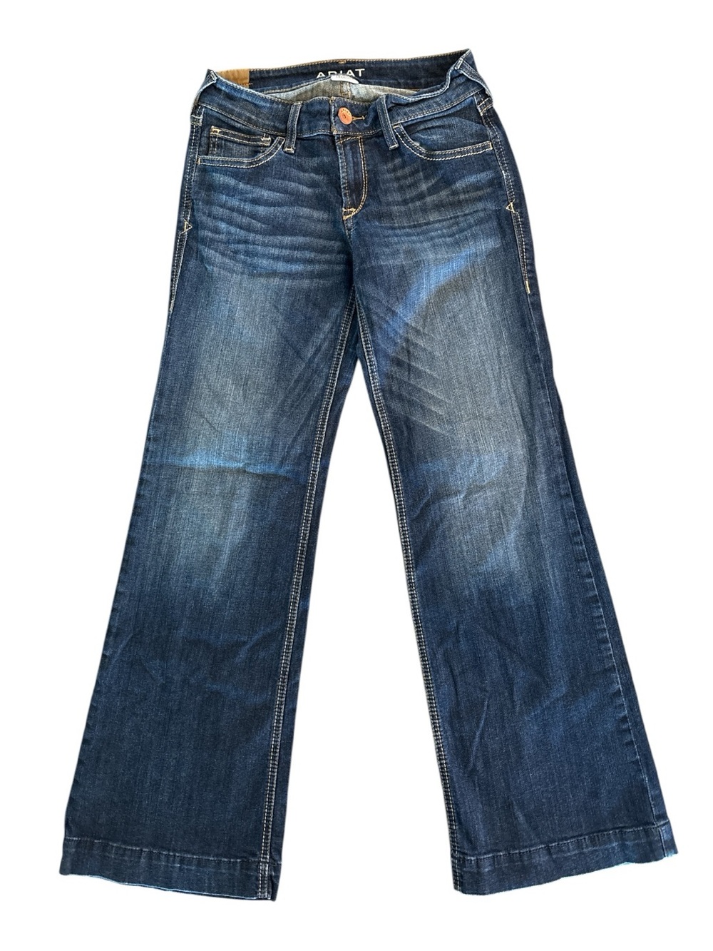 Ariat Indigo Wide Leg Flare Jeans